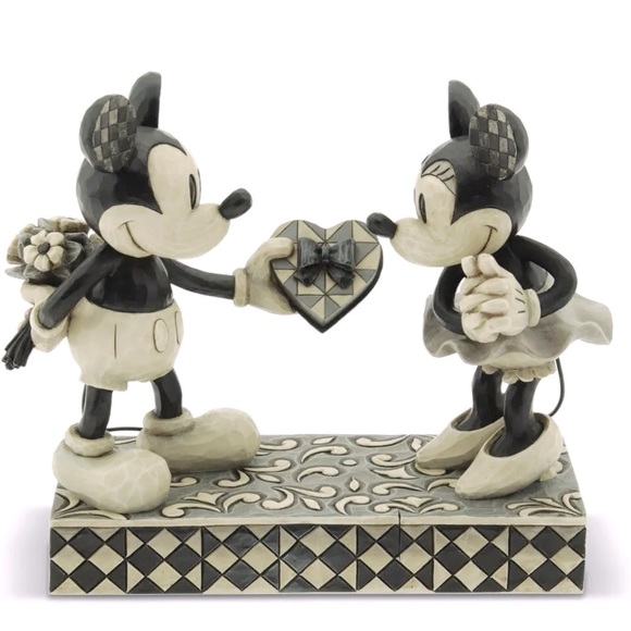 Disney Traditions Jim shore Mickey Et Minnie. L'état est Neuf - Picture 1 of 2